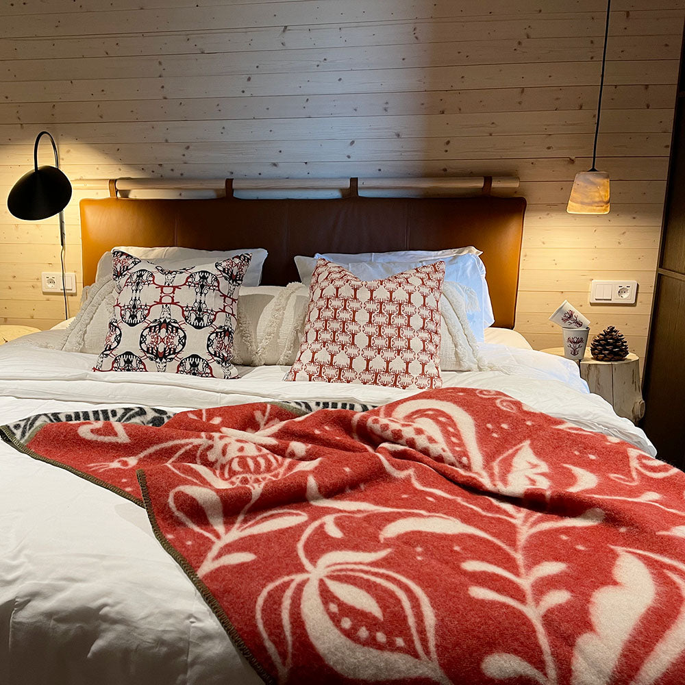 Wool Blanket “Dalecarlia” – Kerstin Landström Design