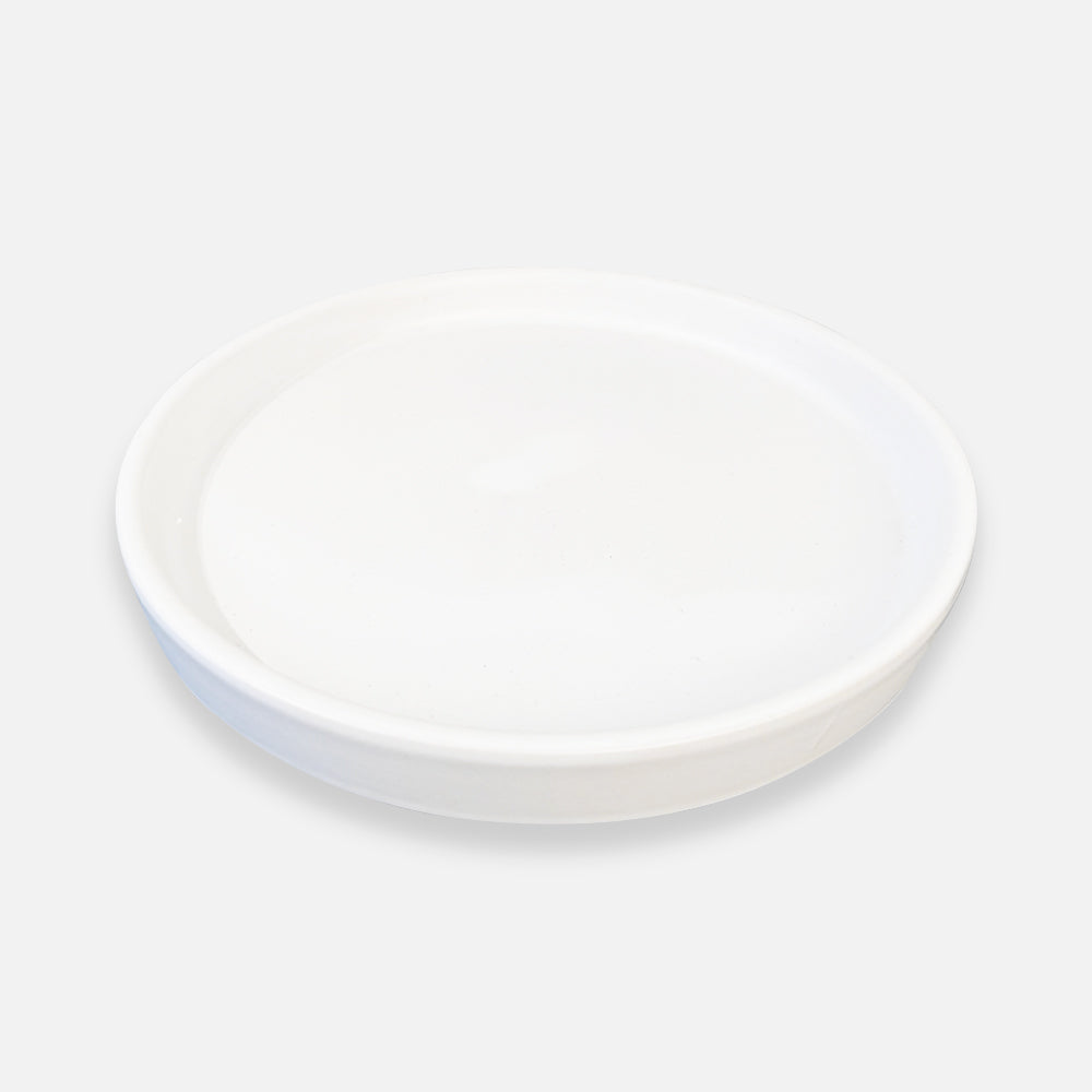 Tray Sophia Ceramic white