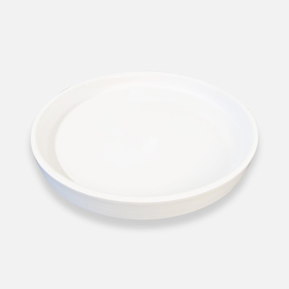 Tray Sophia Ceramic white