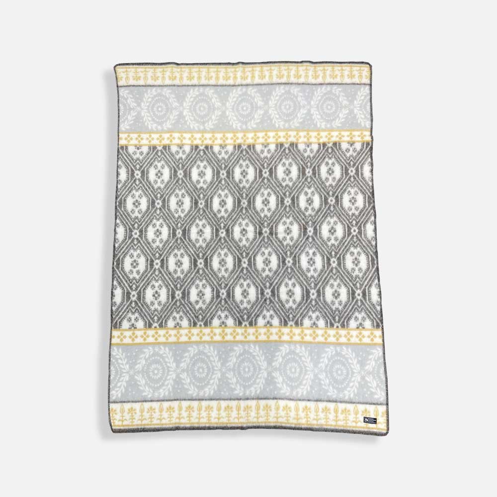 Wool Blanket “Brunkulla” – Kerstin Landström Design