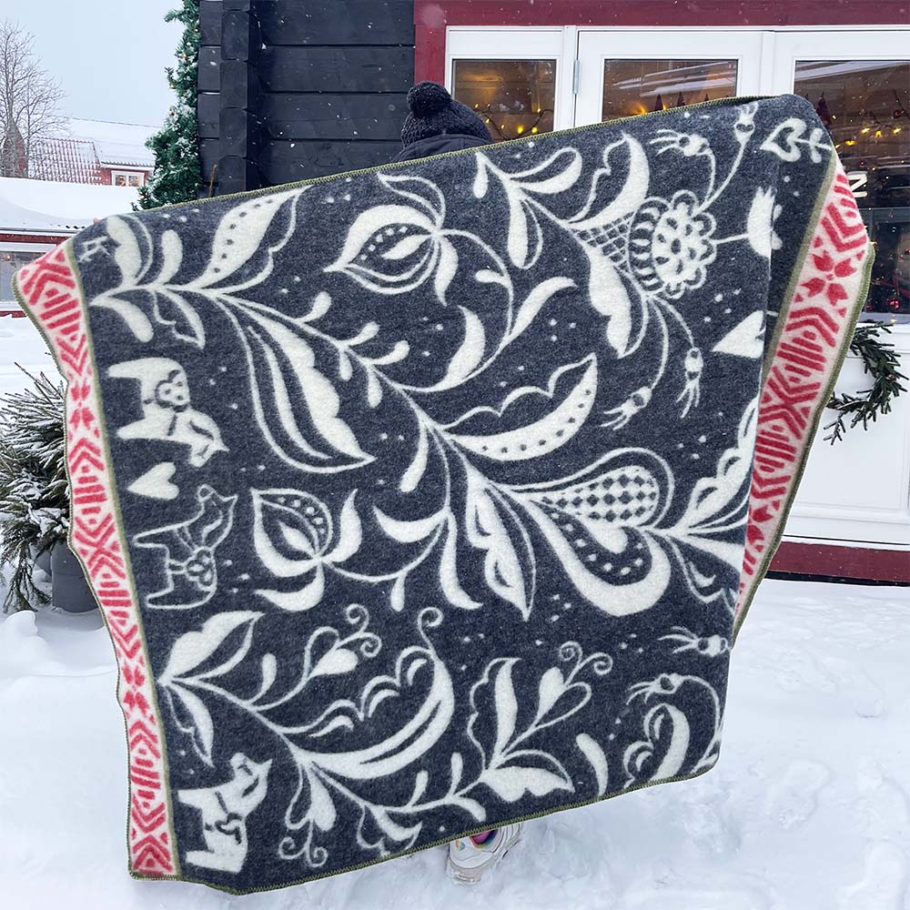 Wool Blanket “Dalecarlia” – Kerstin Landström Design
