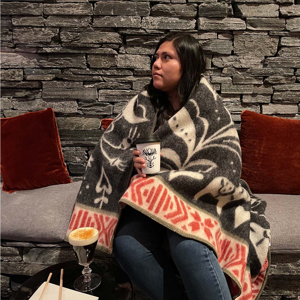 Wool Blanket “Dalecarlia” – Kerstin Landström Design