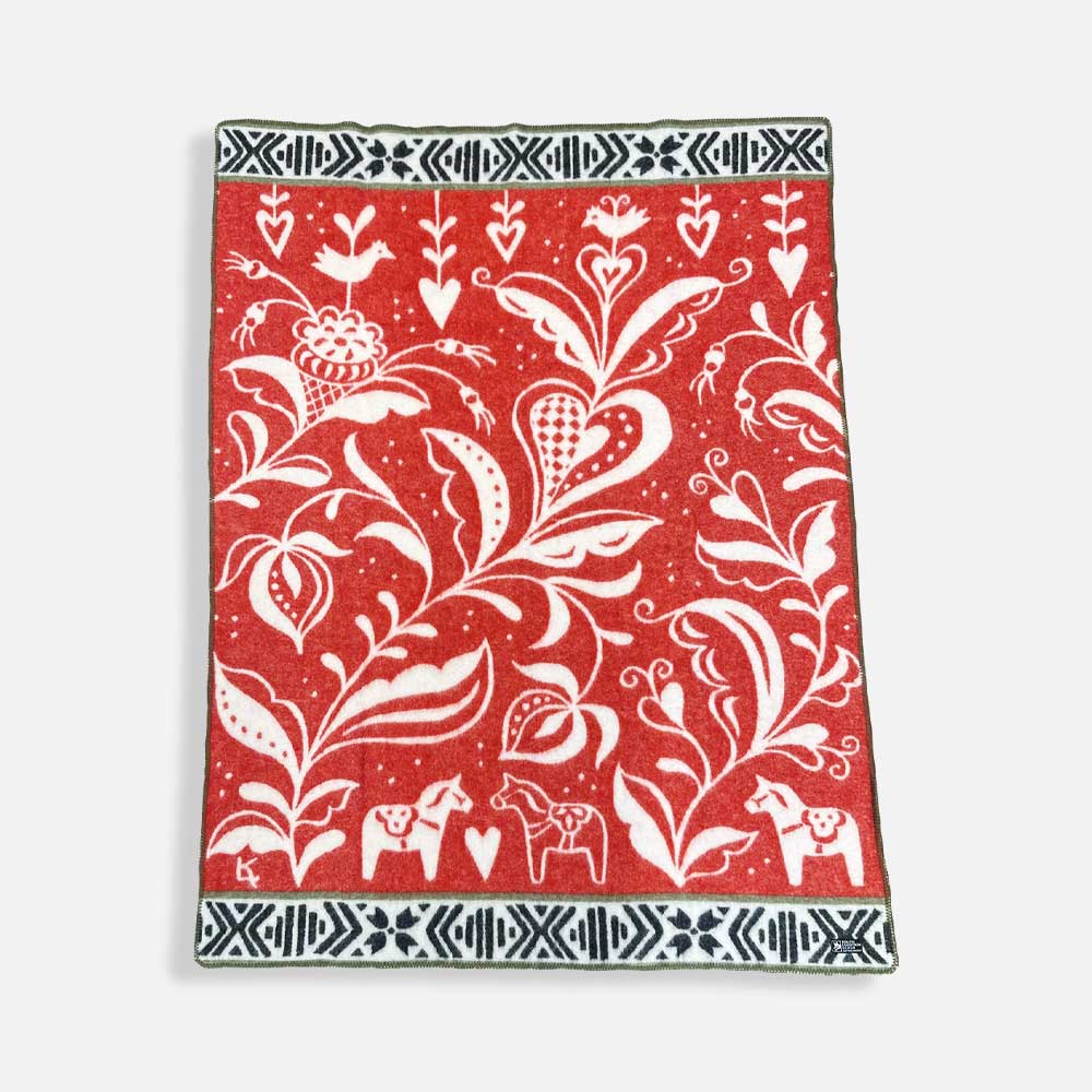Wool Blanket “Dalecarlia” – Kerstin Landström Design