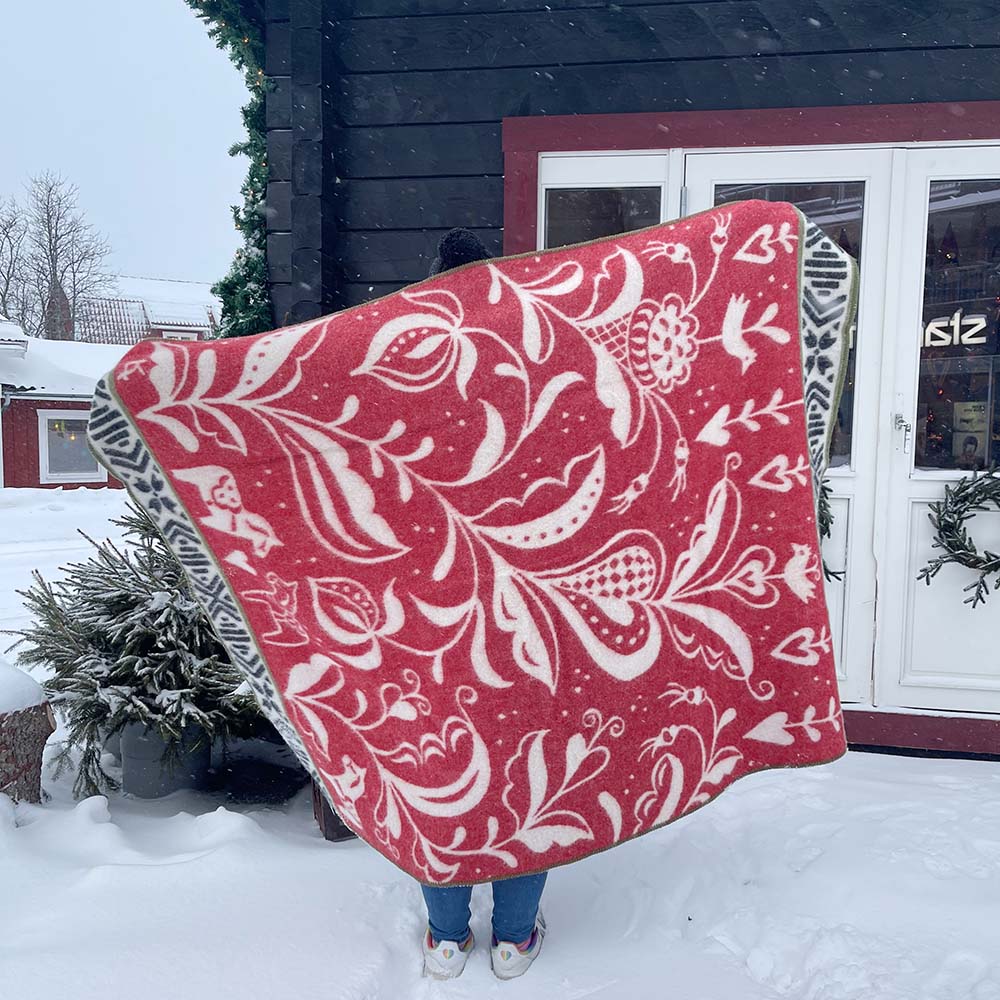 Wool Blanket “Dalecarlia” – Kerstin Landström Design