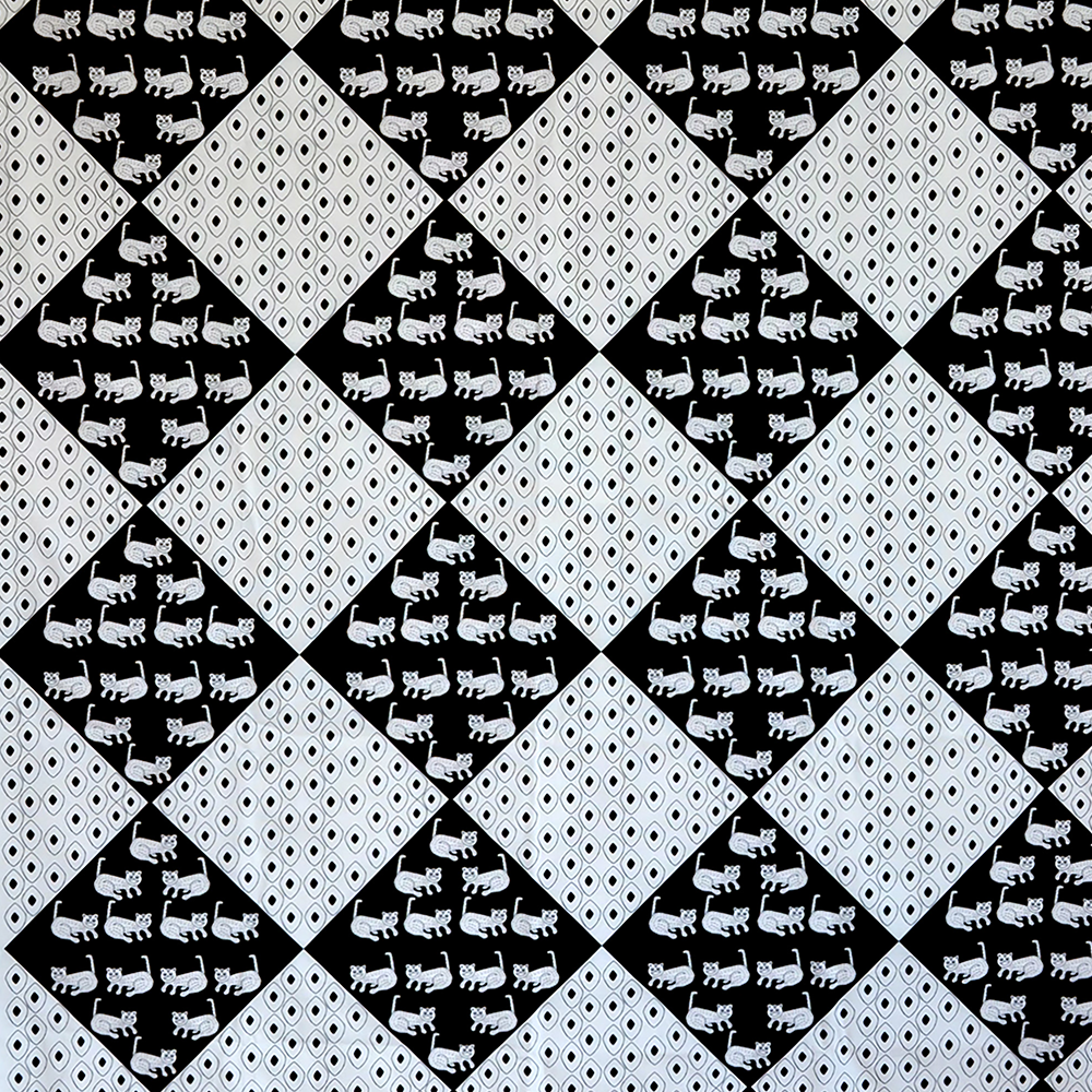 Fabric cotton Mr Pis-Pis