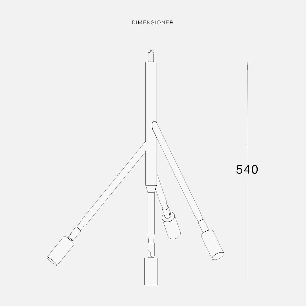 Örsjö Kvist 4 ceiling Lamp