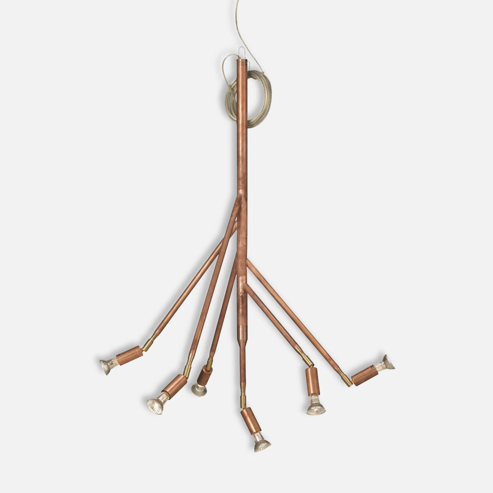 Kvist 6 Arm Taklampa – Örsjö Belysning