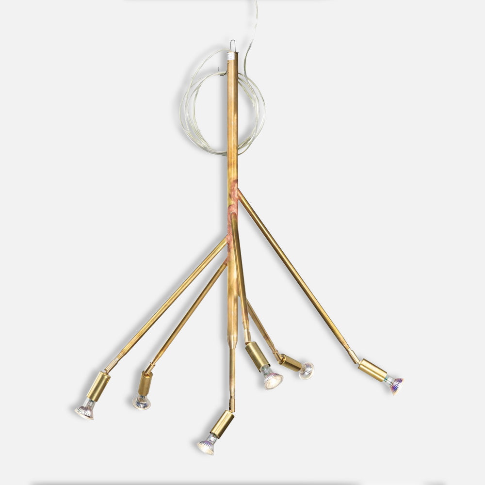 Kvist 6 Arm Taklampa – Örsjö Belysning