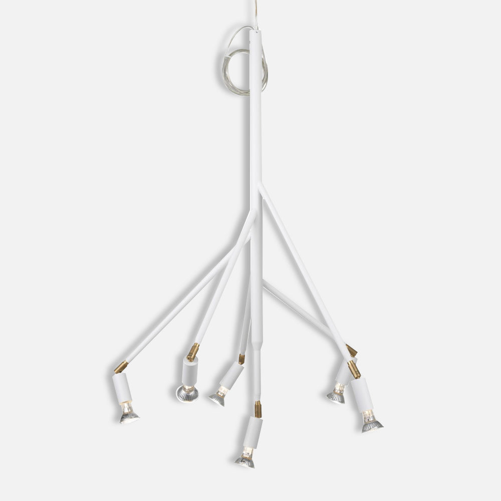 Kvist 6 Arm Taklampa – Örsjö Belysning