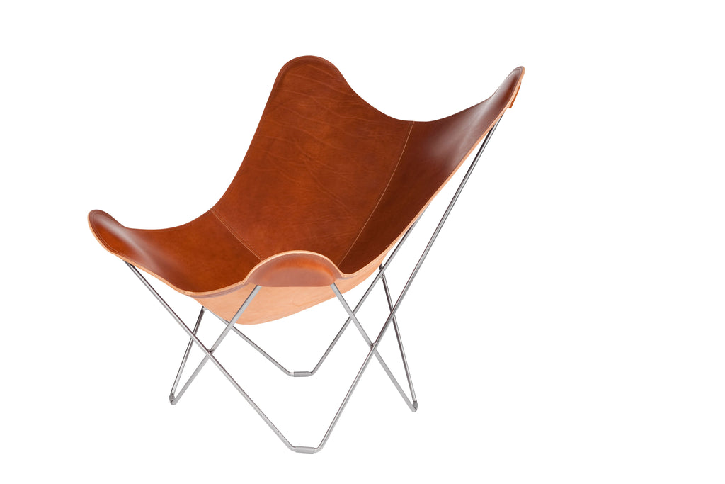 Cuero Chair Pampa Mariposa
