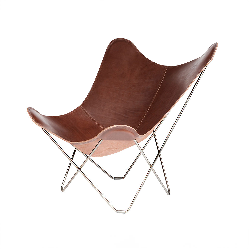 Cuero Chair Pampa Mariposa
