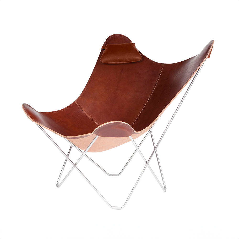 Cuero Chair Pampa Mariposa