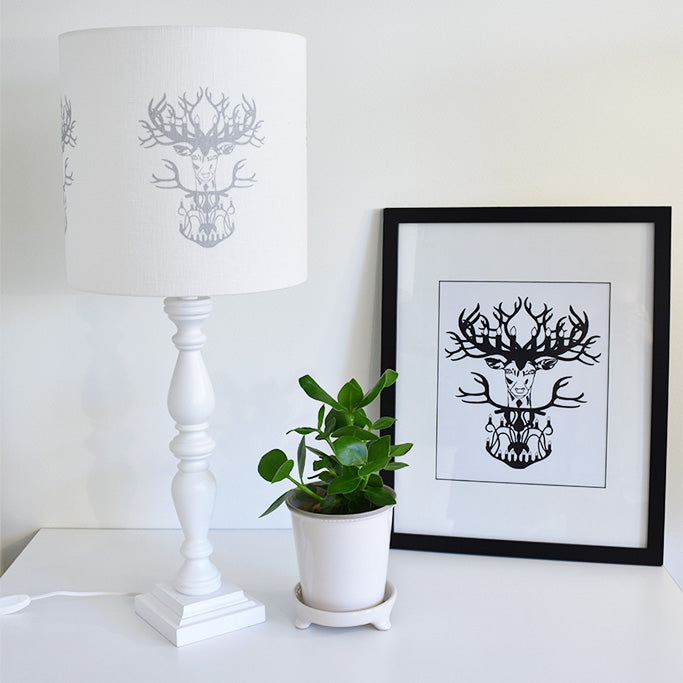 Lampshade Nordic grey