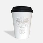 Mug to Go “Nordic” – Porcelain with Silicone Lid by Smadi Interior