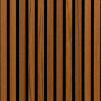 Acoustic Panel - Teak Oiled