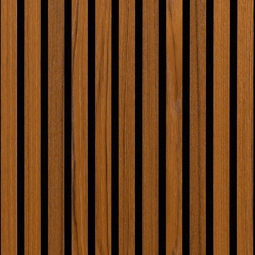 Acoustic Panel - Teak Oiled