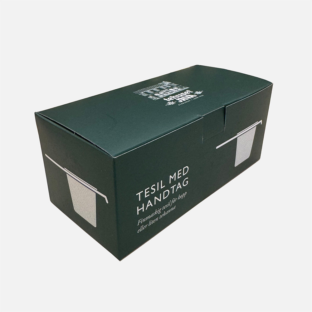 Rostfri Tesil med Handtag – Te Tillbehör – Tehuset Java