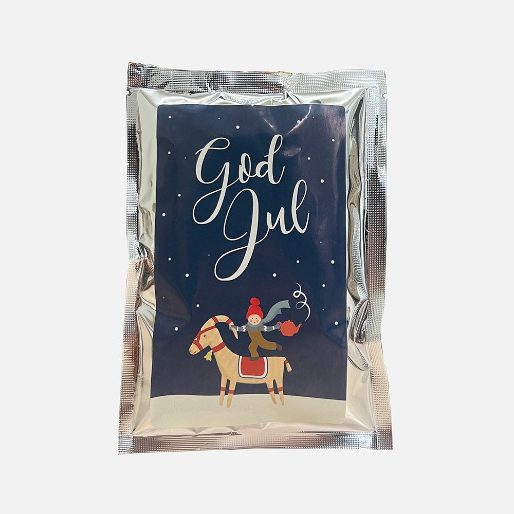 Te vykortet  svart te – Tehuset Java