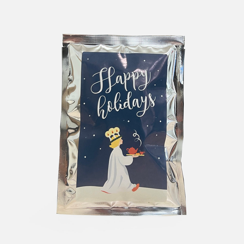 Te vykortet  svart te – Tehuset Java