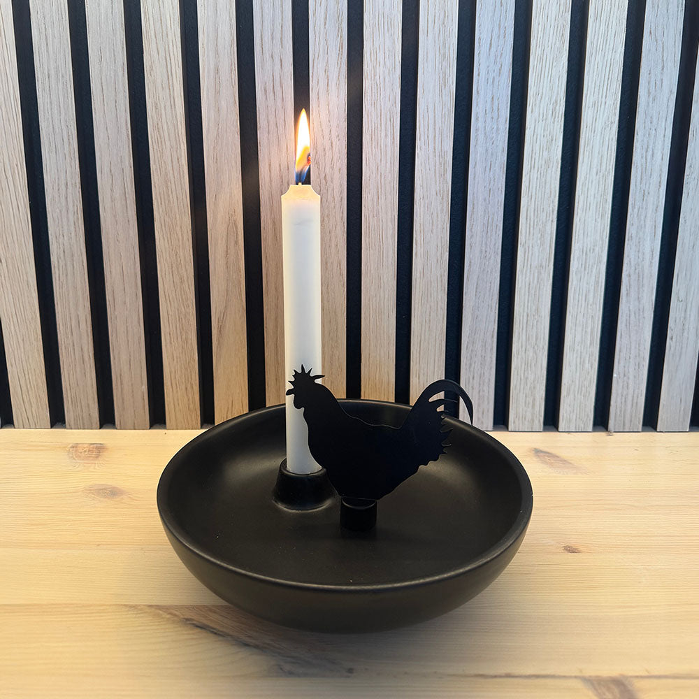 Tupp för Ljusstakar i Metall - Annelie Palmqvist