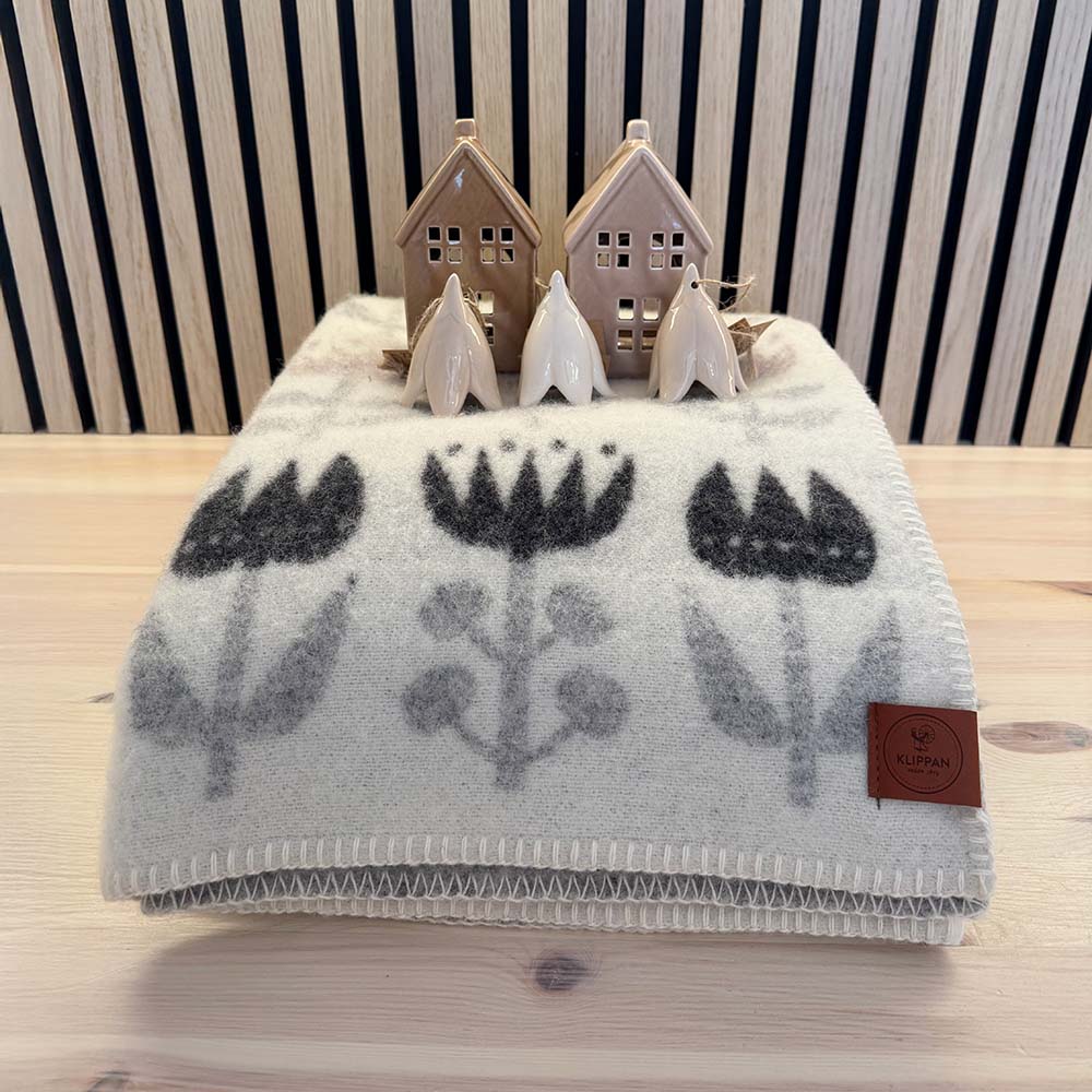 Wool blanket Tulip