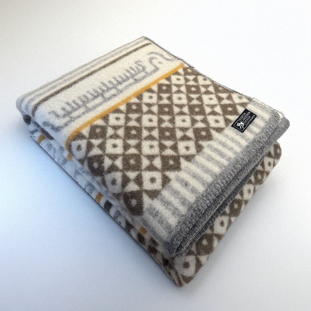 Wool Blanket “Bohus Autumn” – Ekelund