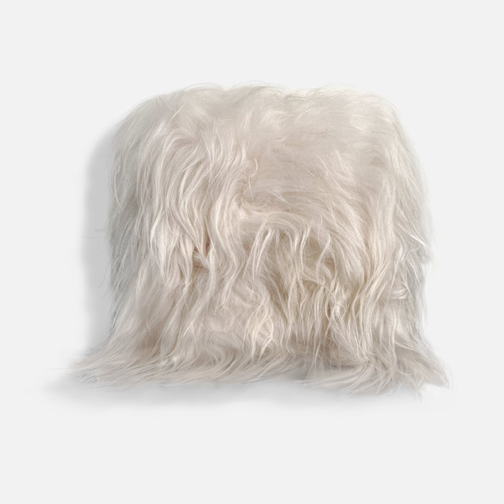 Cushion “Sheepskin” White – Cuero Design