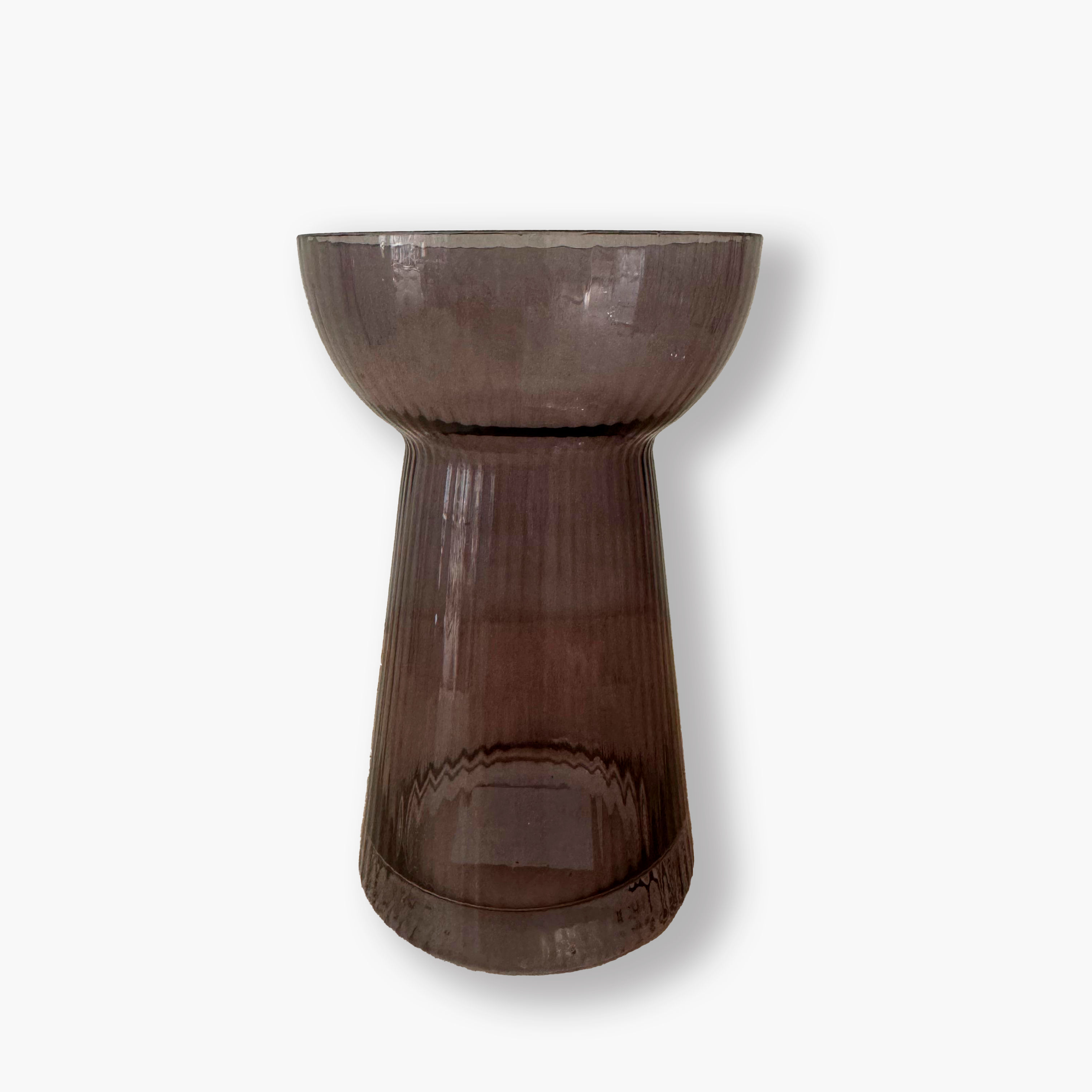 Hyacint Vase “Smoke” – Small Glass Vase by Wikholm Form
