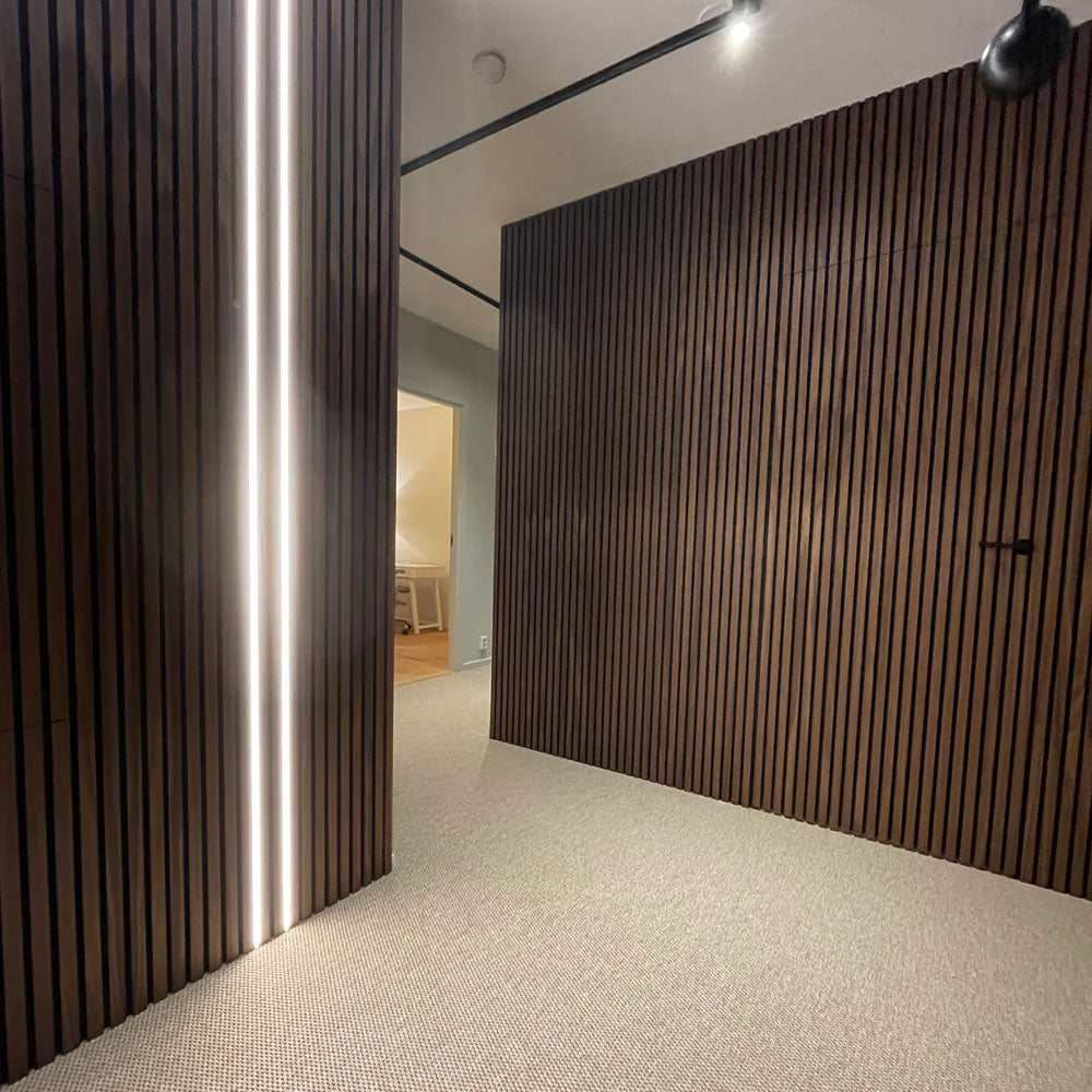Wide LED lighting for Acoustic Panels – WoodOnWall