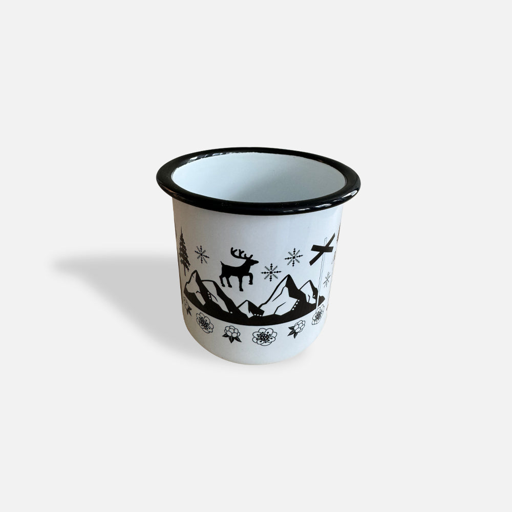 Enamel Mug “Mountain” – Anneko Design