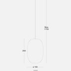 Örsjö Belysning Ceiling lamp Pebble Soft Grey - Display