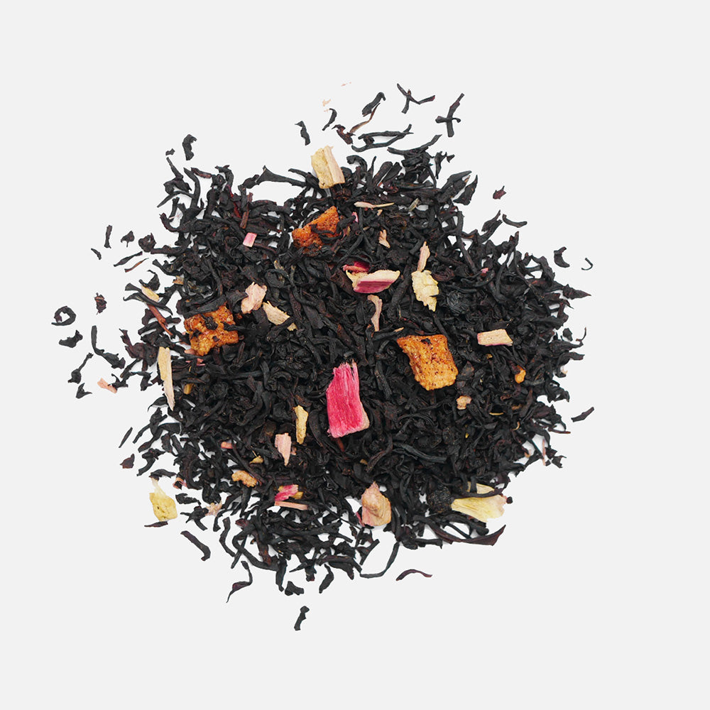 Te vykortet  svart te – Tehuset Java